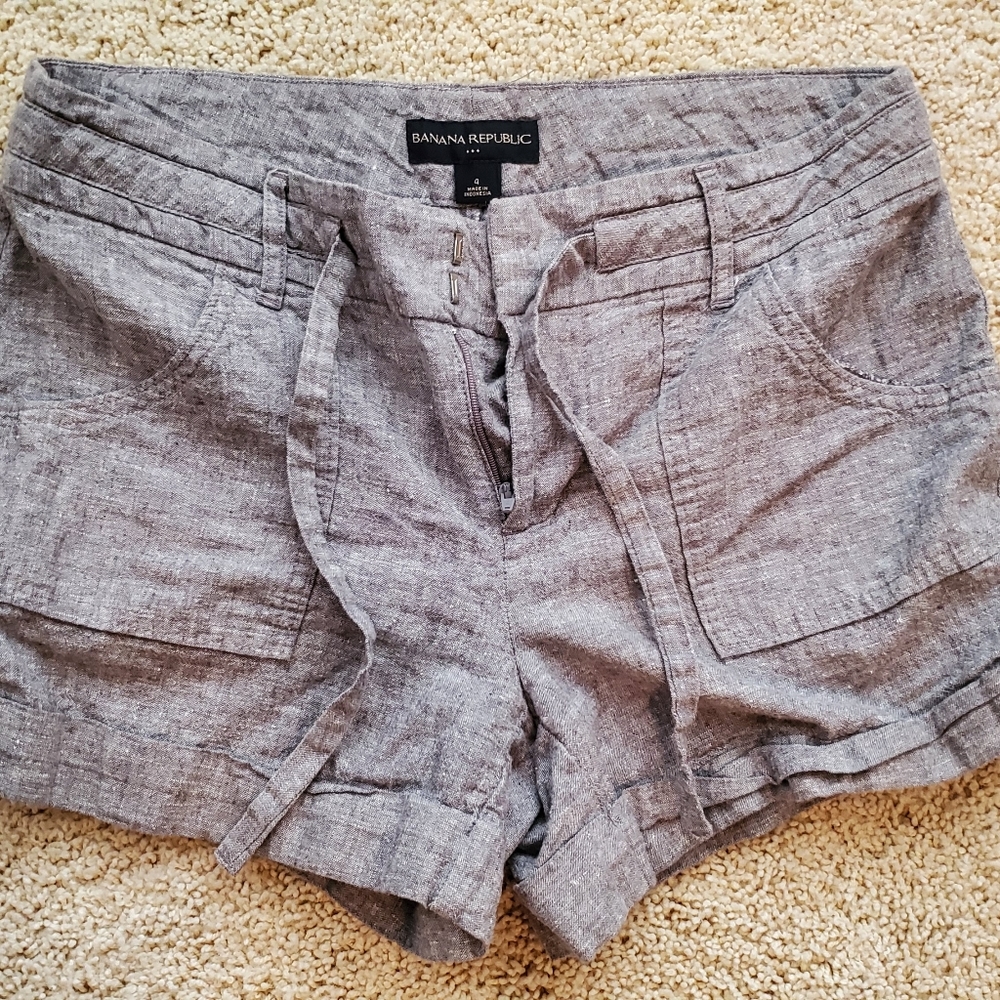 Linen/Cotton Shorts